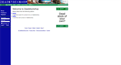 Desktop Screenshot of deadstockshop.com